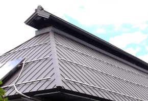 安曇野市の住宅/屋根葺き替え 完成画像