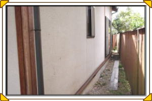 松本市の住宅/外壁塗装/木部塗装/屋根塗装工事前画像.2
