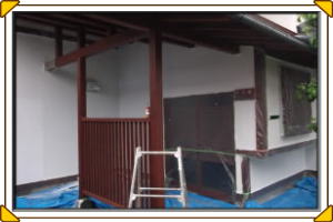 松本市の住宅/外壁塗装　2回目の塗装工事画像