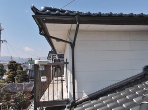 長野県松本市の住宅/雨樋交換工事 完成画像