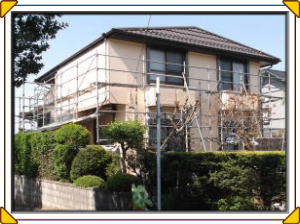松本市の住宅外壁塗装/2回目の塗装工事画像.1
