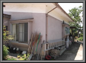 安曇野市の住宅/外壁塗装工事前画像.3
