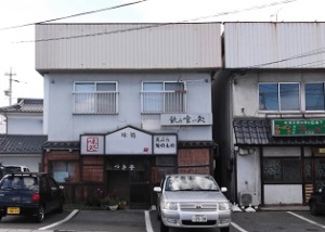 松本市の店舗/外壁塗装/パラペット塗装前画像2