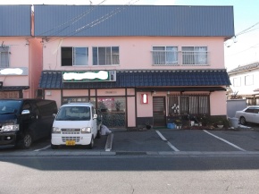 松本市の店舗/外壁塗装　仮設足場撤去工事画像.1
