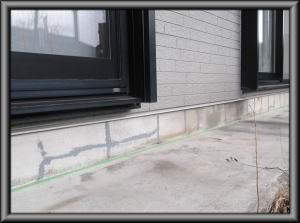 安曇野市の住宅/外壁塗装　基礎塗装 塗り替え工事前 画像.2
