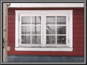 安曇野市の住宅/窓枠塗装工事前画像.1