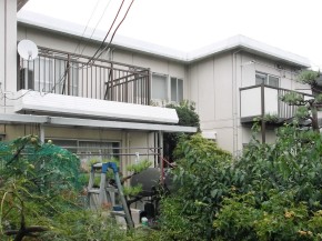 松本市の住宅/外壁塗装工事前.1画像