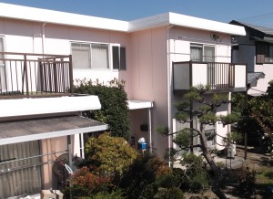 松本市の住宅/外壁塗装工事　完成画像.1