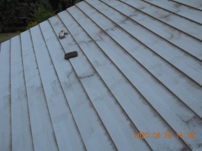長野県安曇野市の住宅/屋根塗装　ケレン工事 画像.1