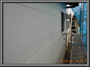 安曇野市の住宅/外壁塗装工事完成画像.1