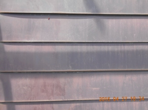 安曇野市のトタン屋根塗装工事前画像.1