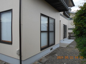 長野県 安曇野市の住宅/外壁塗装 仮設足場撤去工事 画像