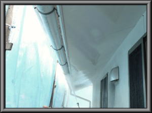 安曇野市の住宅/外壁塗装　高圧洗浄工事画像