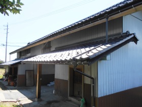 長野県 安曇野市の住宅/雨樋交換工事 完成画像