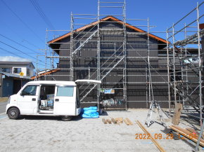 長野県大町市大町の住宅/トタン波板張り替え工事完成 画像