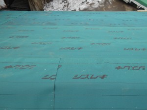 安曇野市の物置/セメント瓦屋根葺き替え 防水シート張り工事画像.3