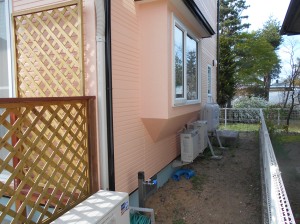 安曇野市の住宅/外壁塗装工事完成画像