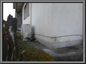 安曇野市穂高の住宅/外壁塗装工事前画像.1