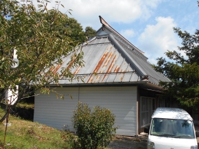 東筑摩郡麻績村の住宅/屋根塗装工事前画像