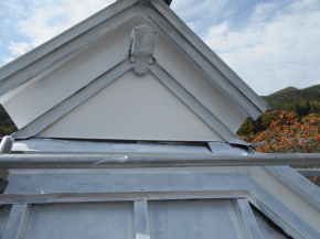 東筑摩郡麻績村の住宅/屋根塗装　飾り塗装工事画像