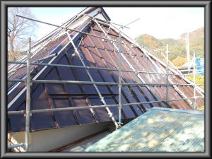 北安曇郡麻績村の住宅/トタン屋根塗装完成画像