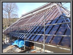 北安曇郡麻績村の住宅/トタン屋根塗装完成画像.1