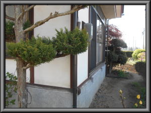 安曇野市の住宅/外壁サイディング張り工事前画像.1