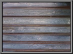 安曇野市の住宅/外壁 木板塗装　上塗（溝）塗装工事画像.1