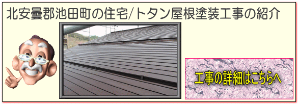 北安曇郡池田町の住宅/トタン屋根塗装 塗り替え工事の詳細はこちらへ