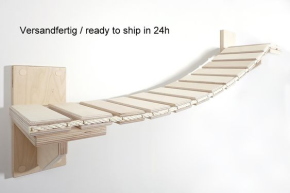 メンピサンで作った　家具で使われている 高級吊り橋です。
